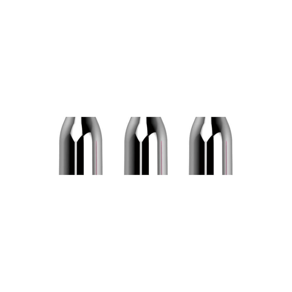 L-Style Premium Champagne Rings Silver