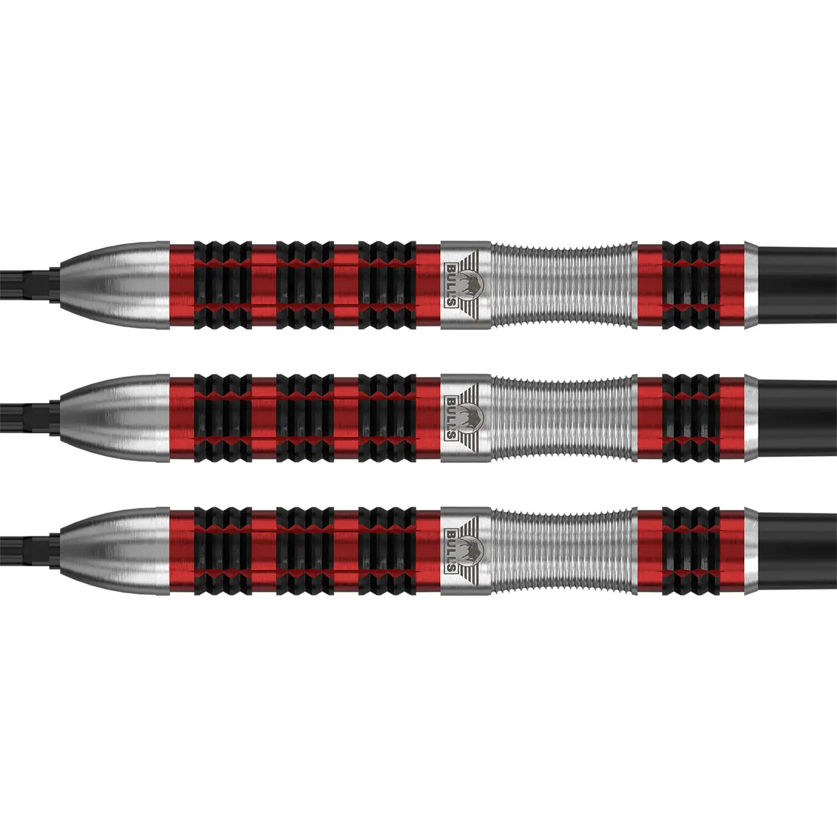 Bild von Bull's Smoke Red Ember 90% CP Steeldarts | Dartpfeile