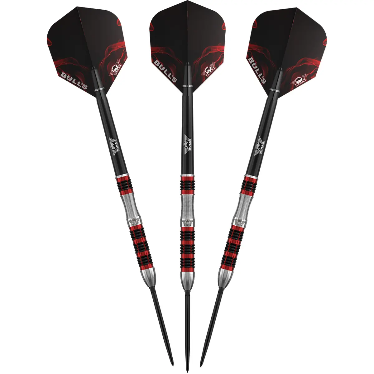 Bild von Bull's Smoke Red Ember 90% CP Steeldarts | Dartpfeile