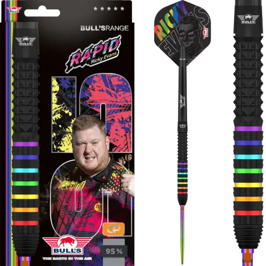 Bild von Bull's Ricky Evans 95% CP Steeldarts | Dartpfeile