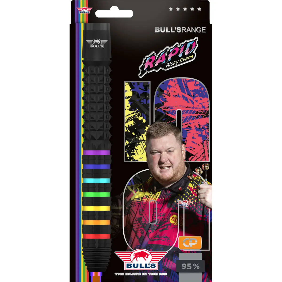 Bild von Bull's Ricky Evans 95% CP Steeldarts | Dartpfeile