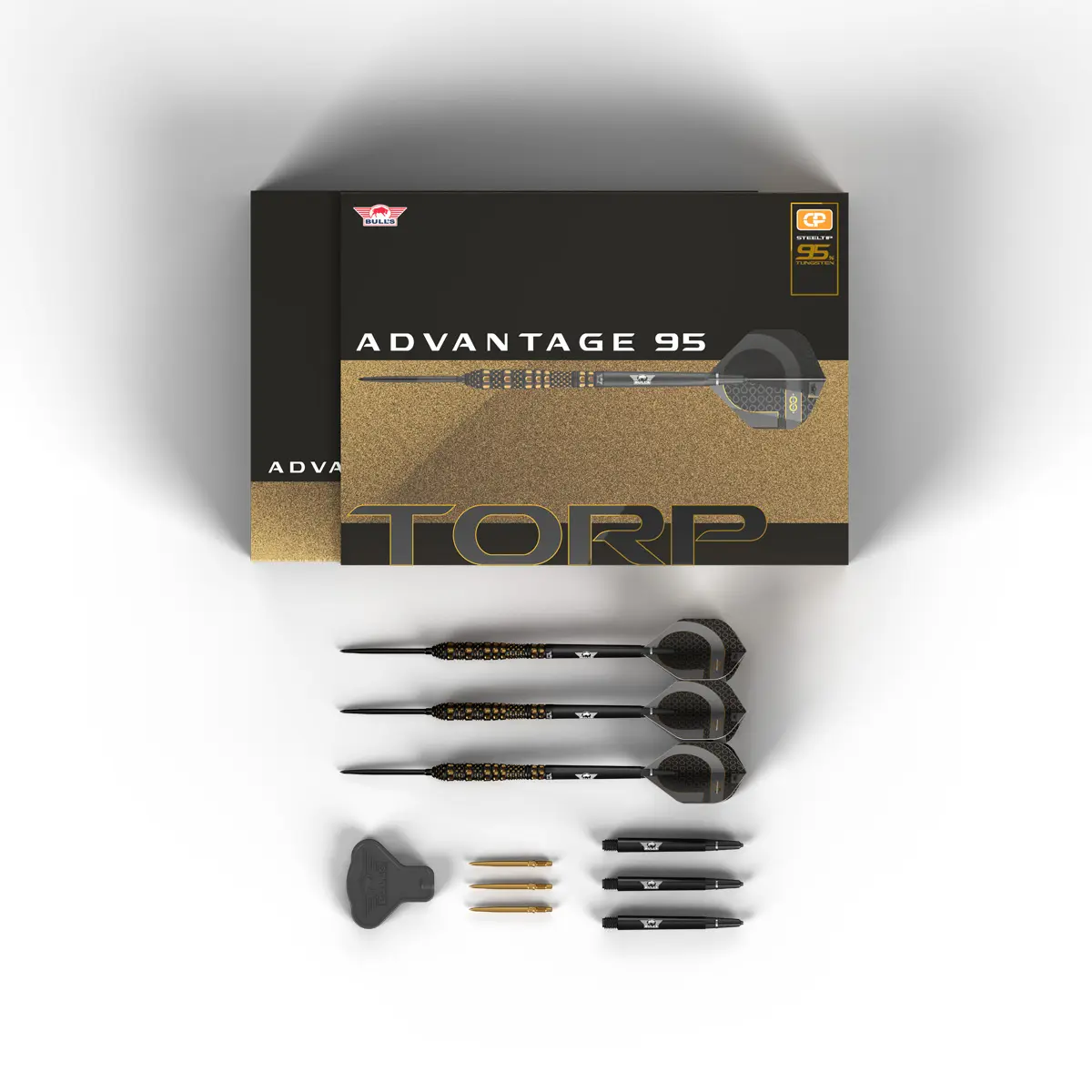 Bild von Bull's Advantage Torp 95% CP Steeldarts | Dartpfeile
