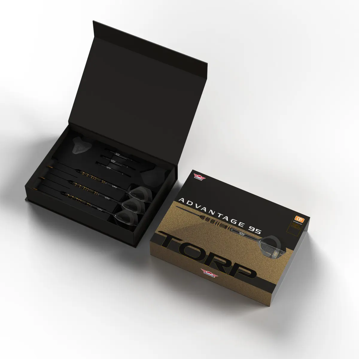 Bild von Bull's Advantage Torp 95% CP Steeldarts | Dartpfeile