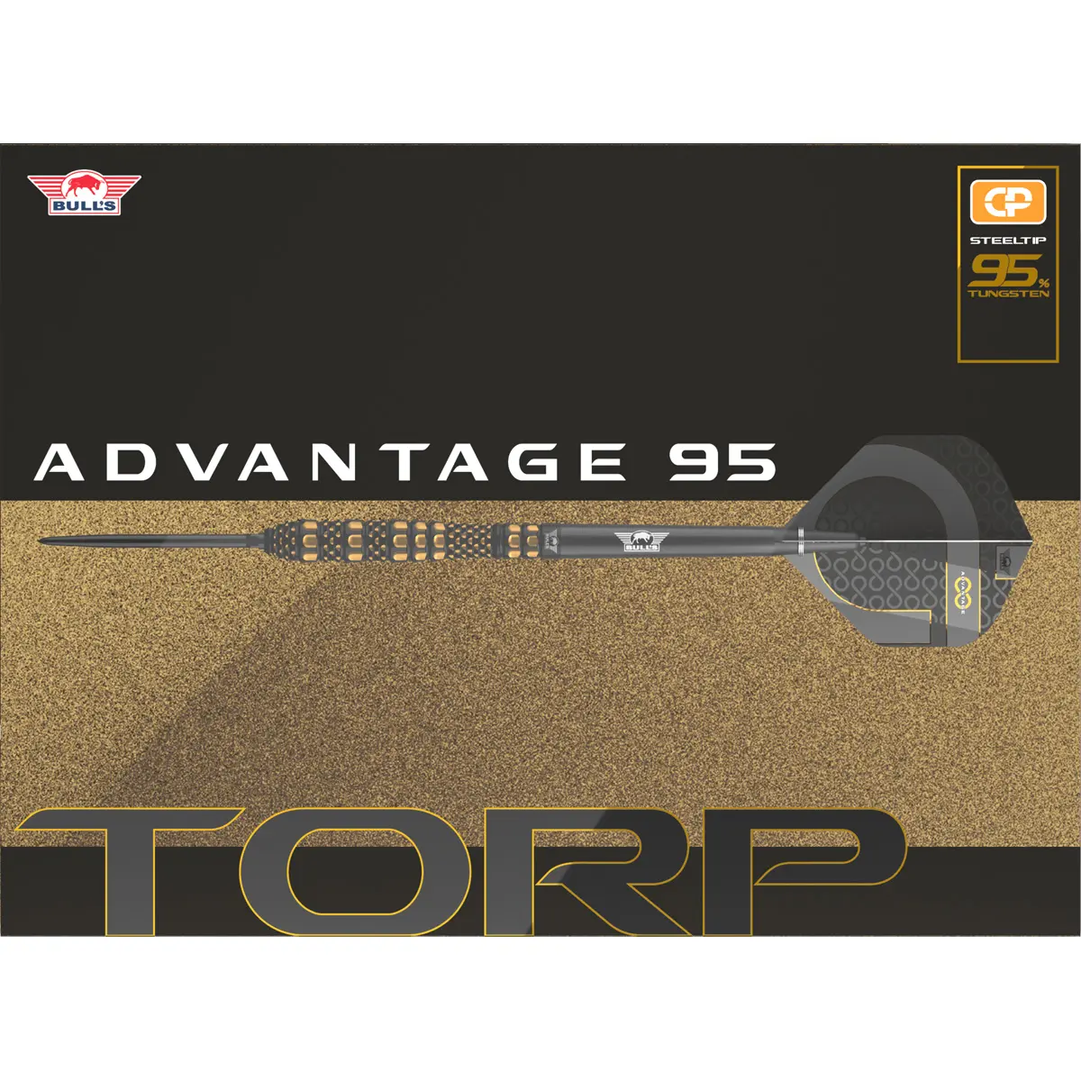Bild von Bull's Advantage Torp 95% CP Steeldarts | Dartpfeile