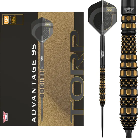 Bild von Bull's Advantage Torp 95% CP Steeldarts | Dartpfeile