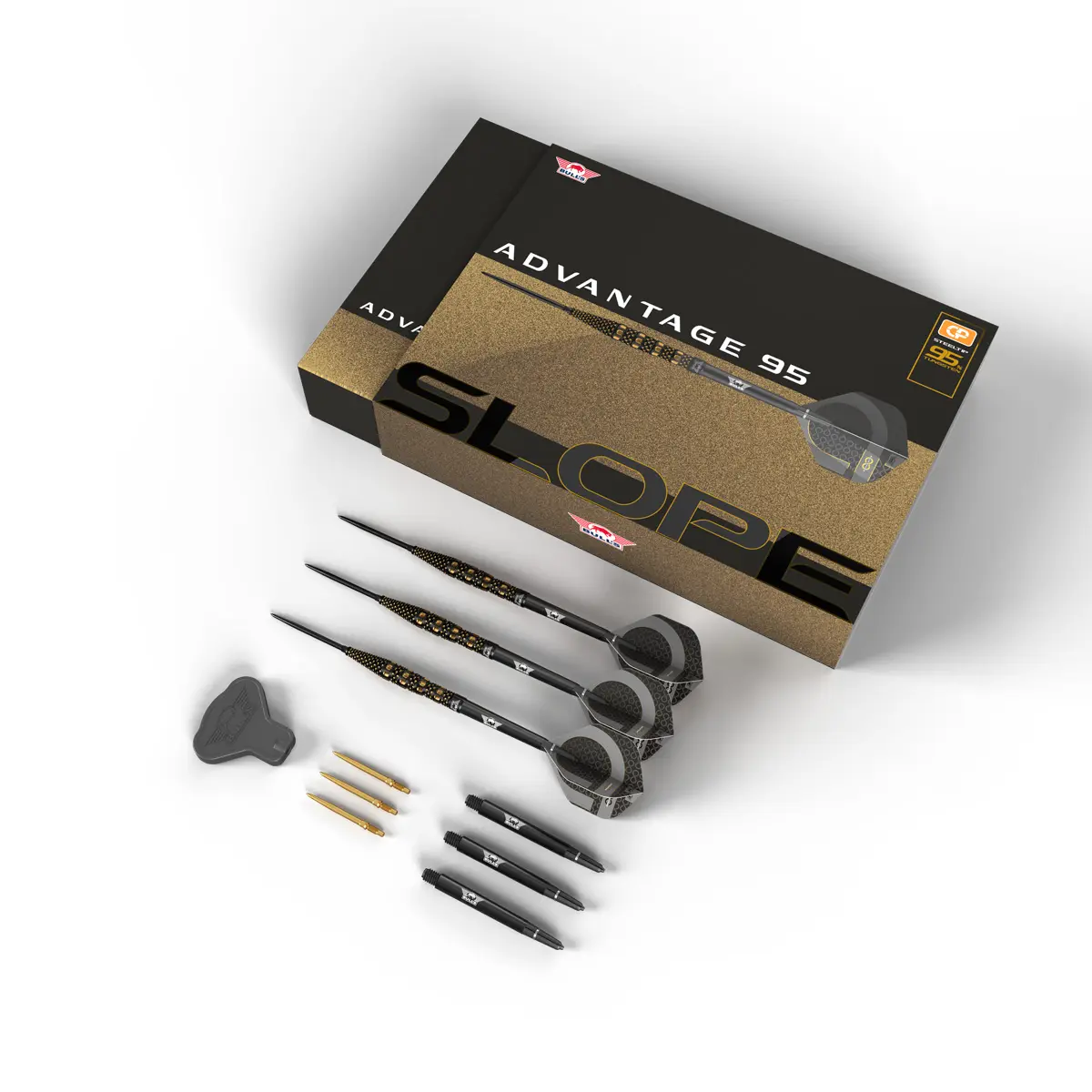 Bild von Bull's Advantage Slope 95% CP Steeldarts | Dartpfeile