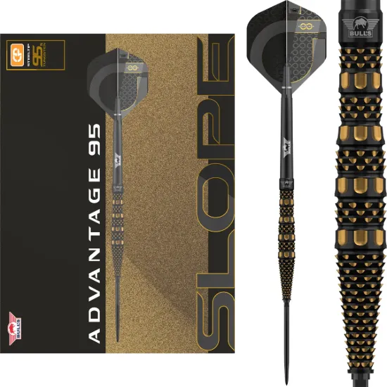 Bild von Bull's Advantage Slope 95% CP Steeldarts | Dartpfeile