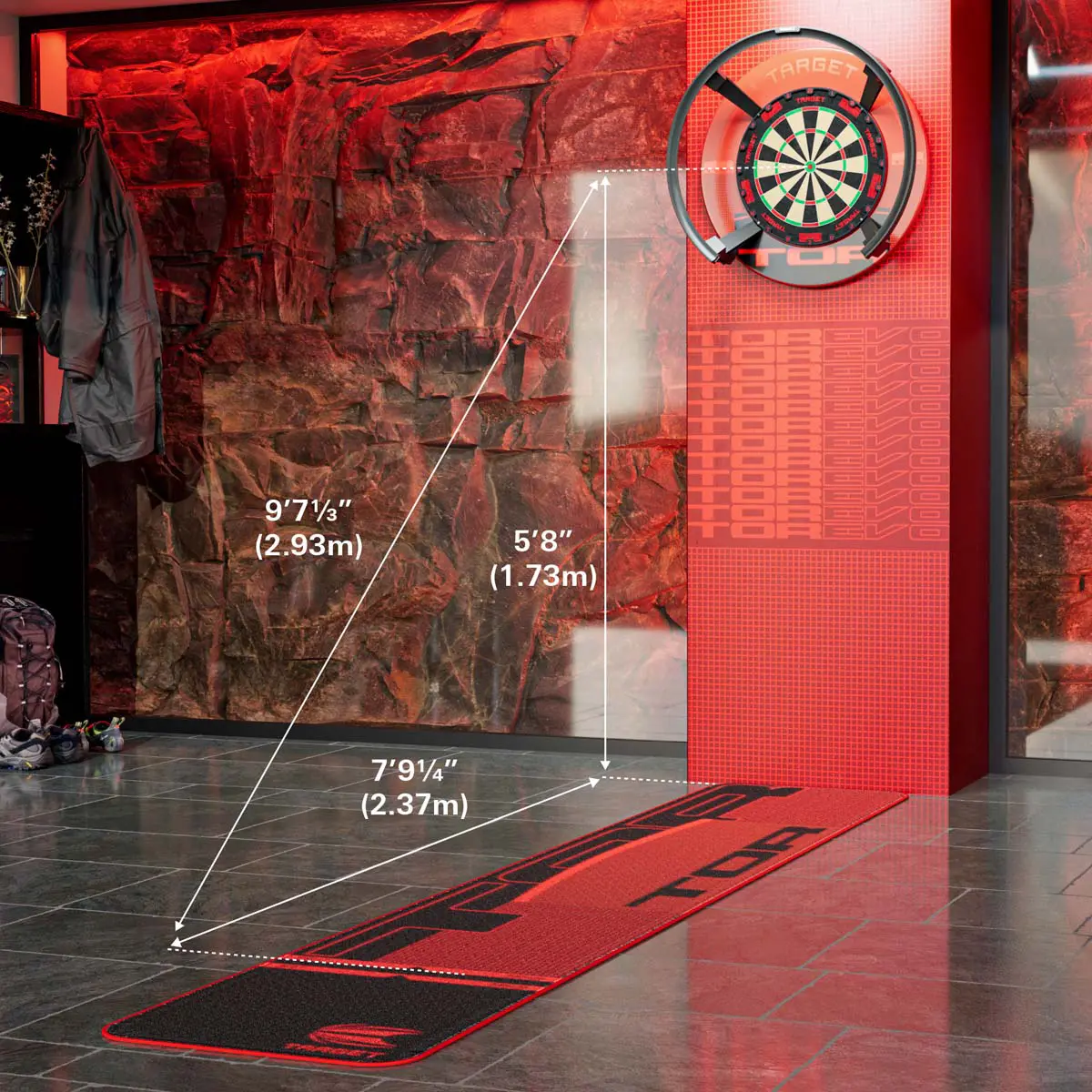 Bild von Target TOR EVO Dartscheibe
