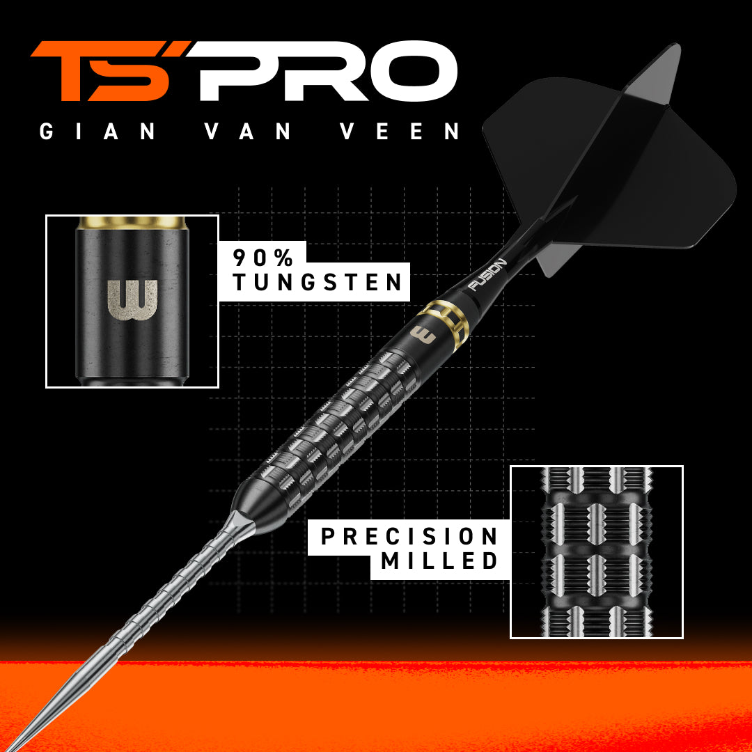 Bild von Winmau Gian van Veen TS-PRO 90% SP Steeldarts | Dartpfeile