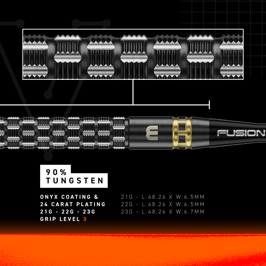 Bild von Winmau Gian van Veen TS-PRO 90% SP Steeldarts | Dartpfeile