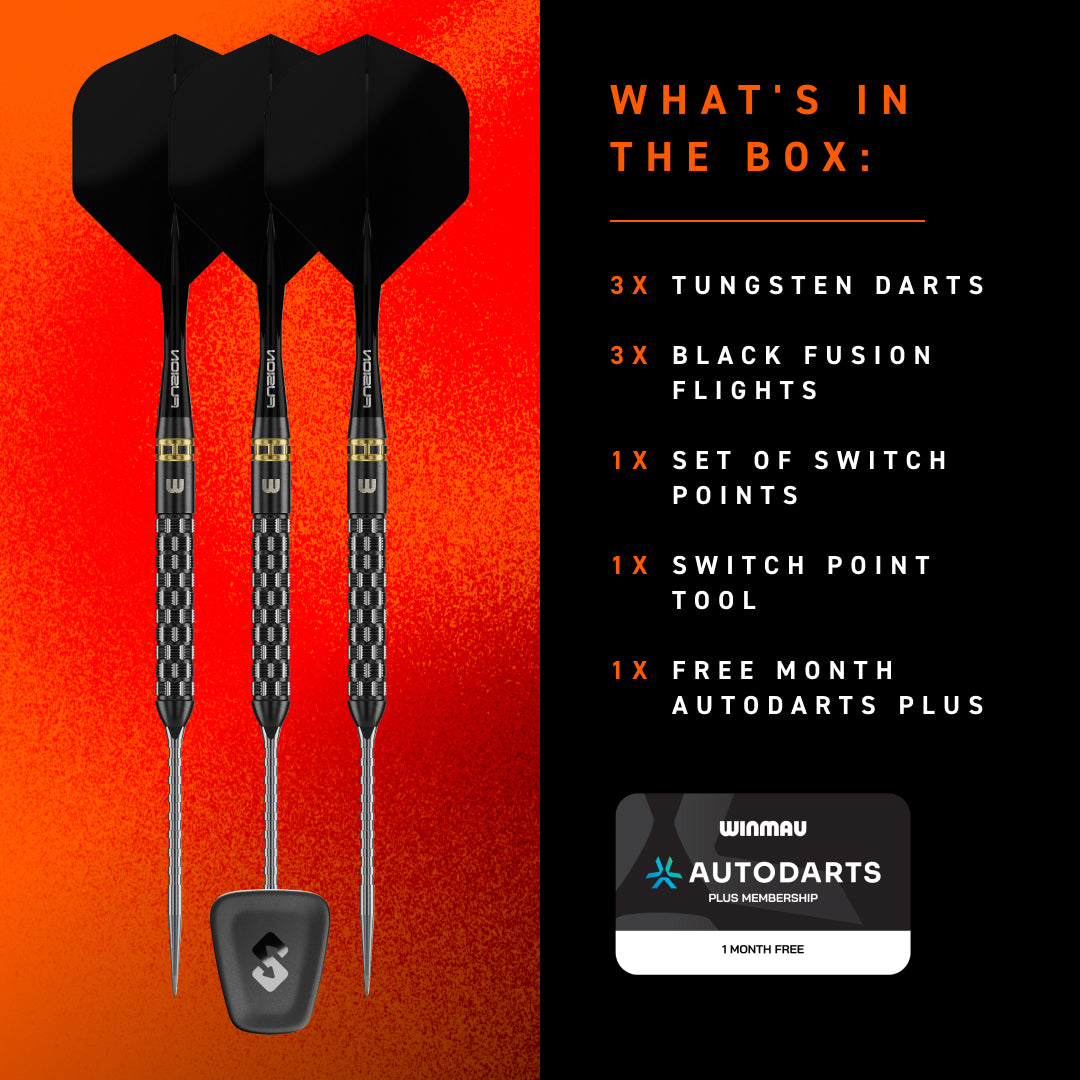 Bild von Winmau Gian van Veen TS-PRO 90% SP Steeldarts | Dartpfeile