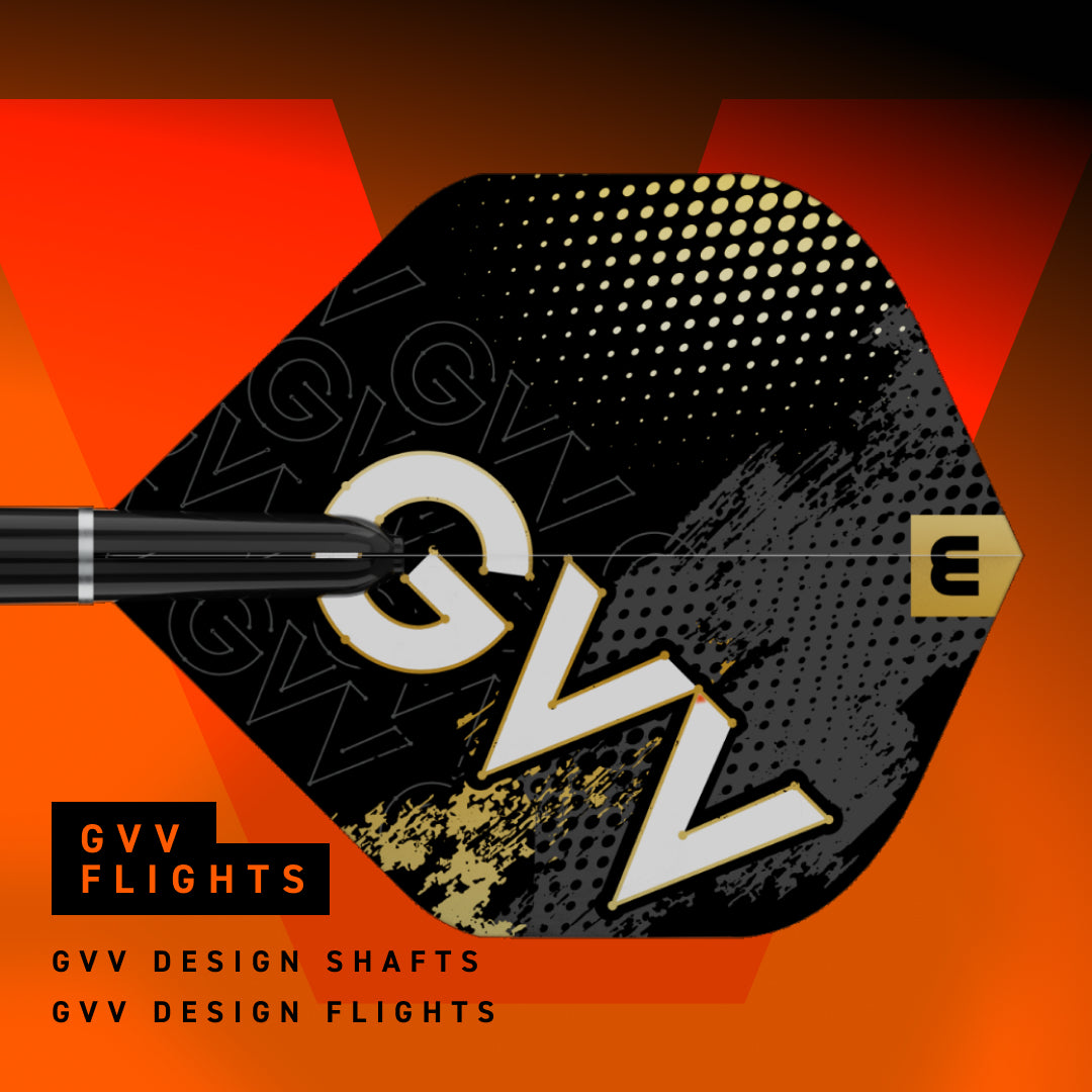 Bild von Winmau Gian van Veen Brass Steeldarts | Dartpfeile