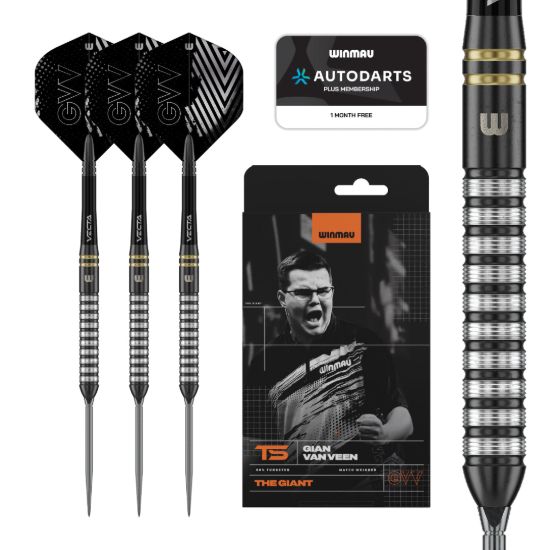 Bild von Winmau Gian van Veen TS 90% SP Steeldarts | Dartpfeile