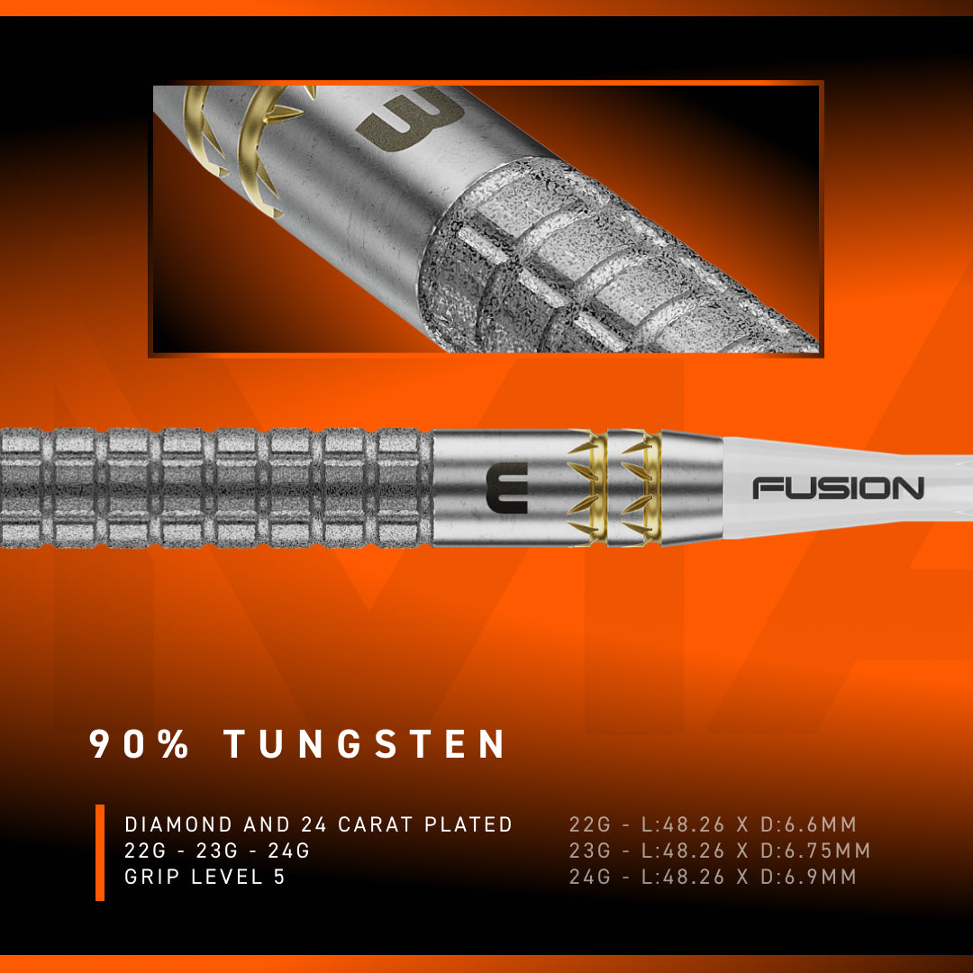 Bild von Winmau Gian van Veen W-Max 90% SP Steeldarts | Dartpfeile