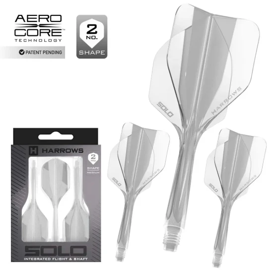 Image de Ailettes Harrows Solo Integrated Standard No2 Transparentes
