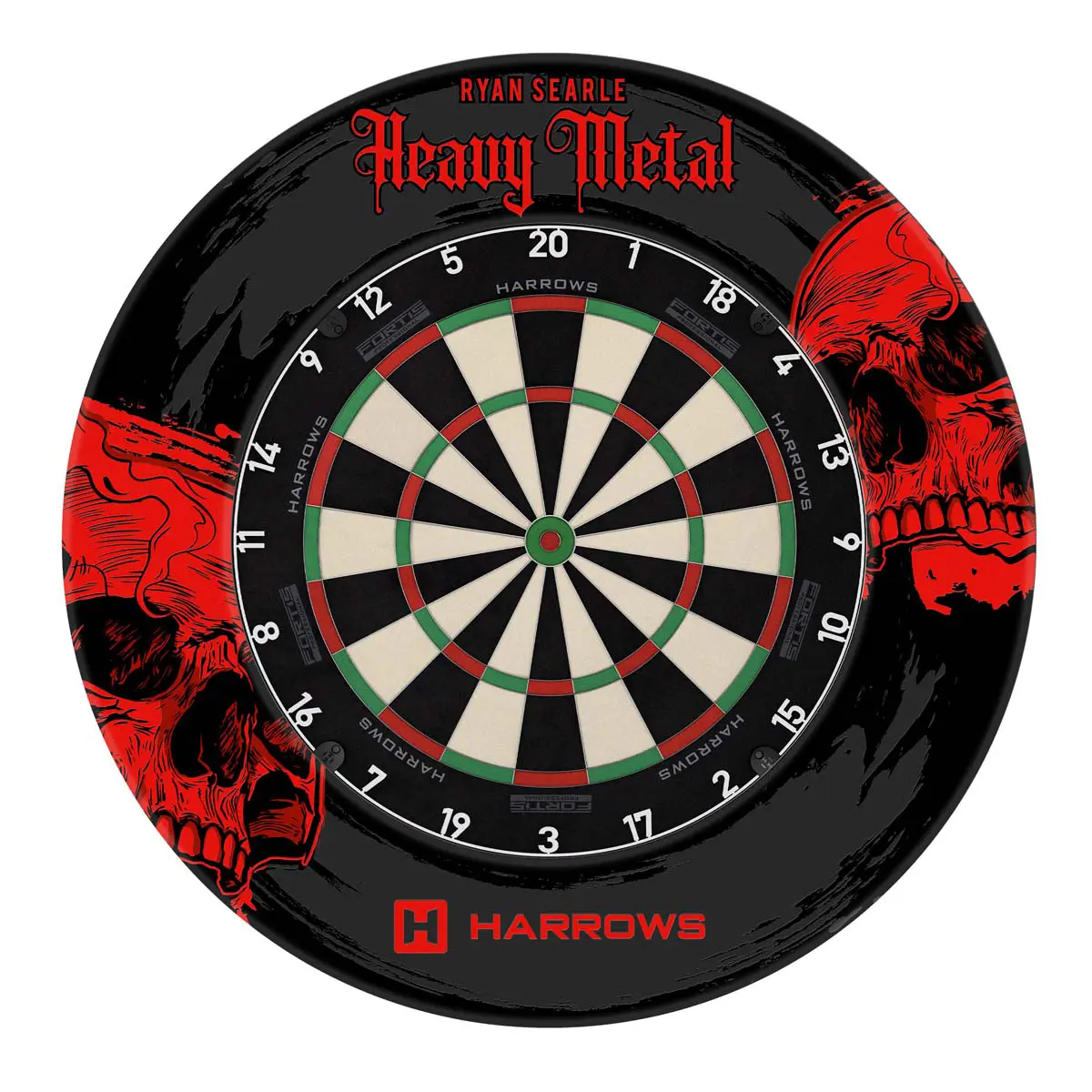 Picture of Harrows Ryan Searle Heavy Metal Dartboard Surround