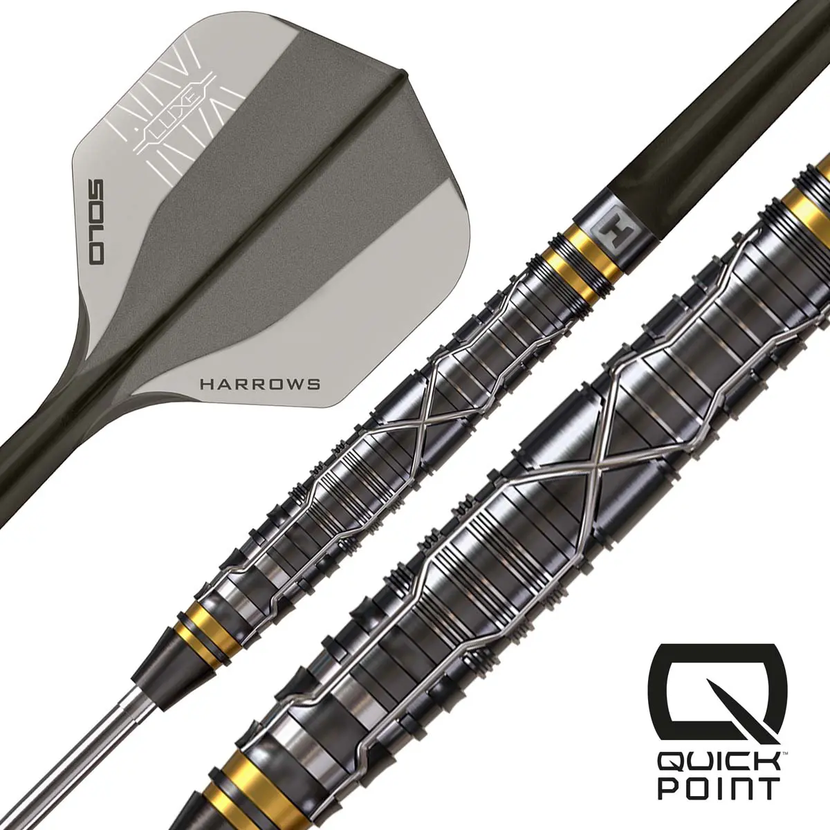 Afbeeldingen van Harrows NX Luxe 90% QP Steeltip Dartpijlen