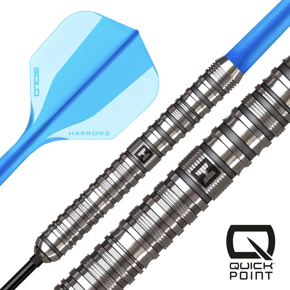 Afbeeldingen van Harrows Flux Pro Tungsten QP Steeltip Dartpijlen