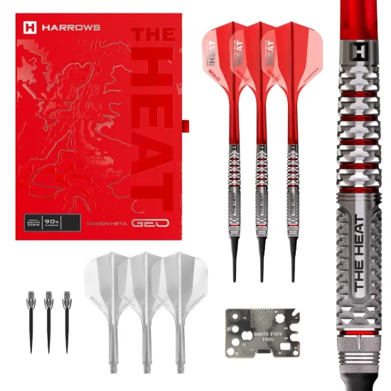 Bild von Harrows Damon Heta Geo 90% Softdarts | Dartpfeile